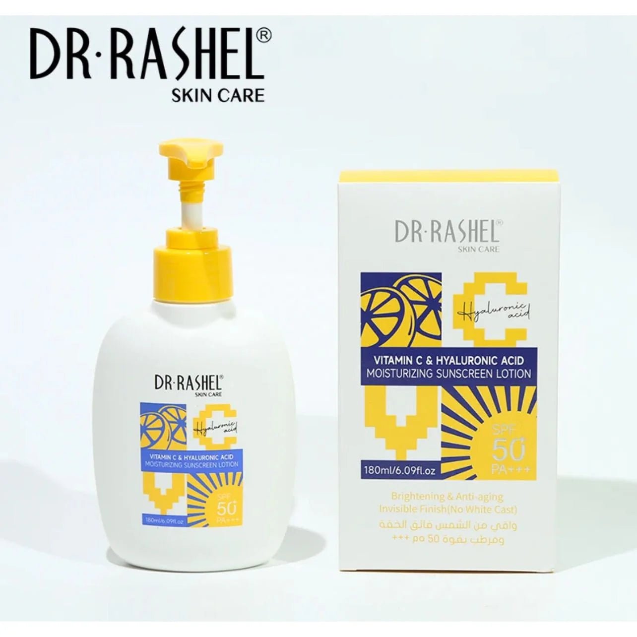 Dr Rashel - VC & Hyaluronic Acid Moisturizing Sunscreen Lotion (Original)