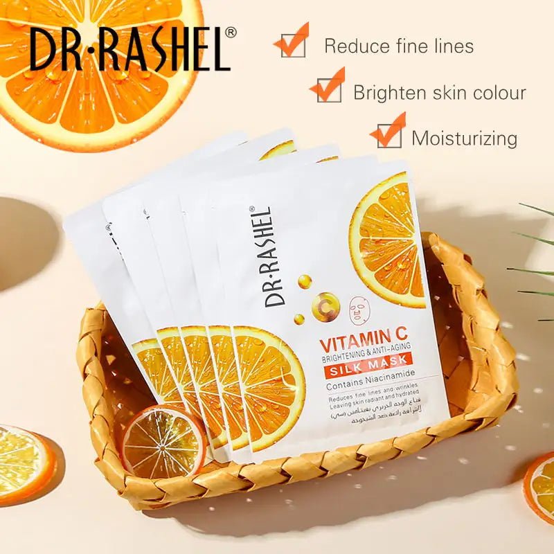 Dr Rashel - Vitamin C Brightening & Anti-Aging Silk Mask (Original)