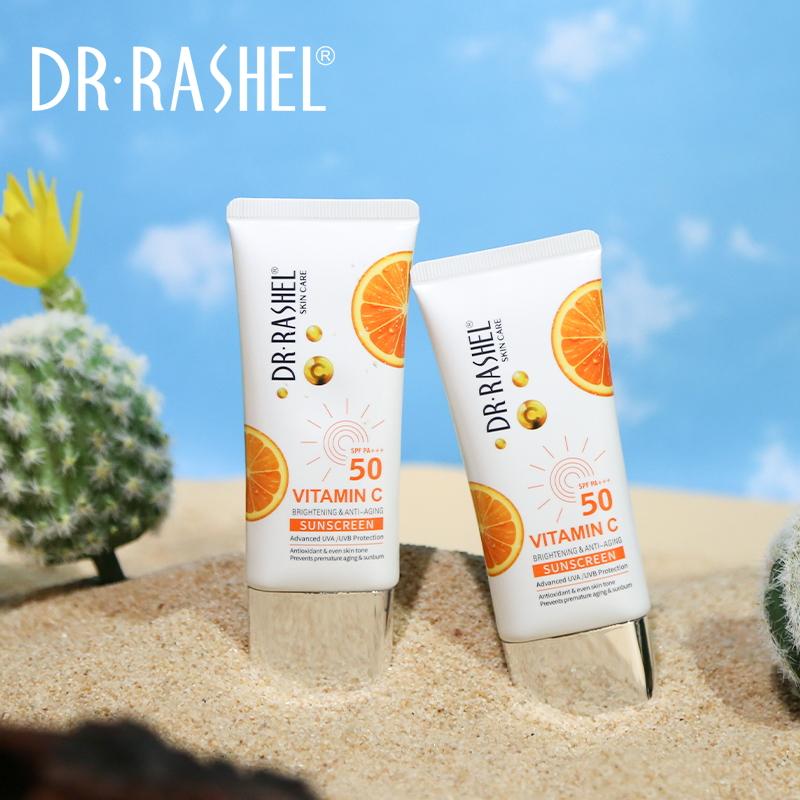 Dr Rashel - Vitamin C Brightening & Antiaging Sunscreen SPF50 pa+++ (Original)