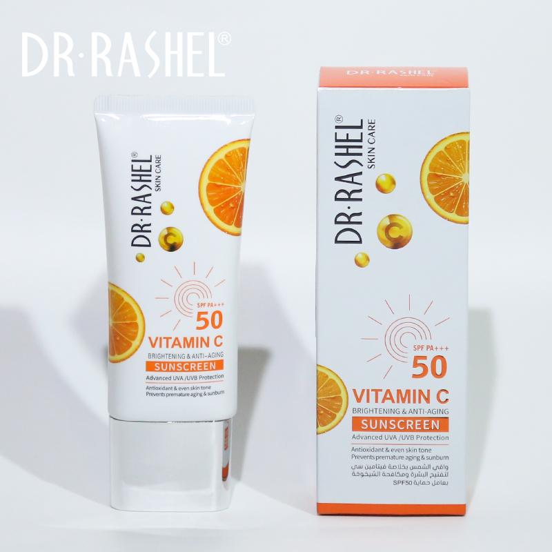 Dr Rashel - Vitamin C Brightening & Antiaging Sunscreen SPF50 pa+++ (Original)