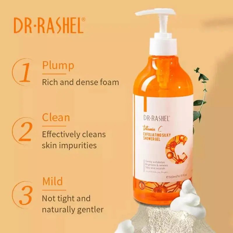Dr Rashel - Vitamin C Whitening Exfoliating Silky Shower Gel (Original)