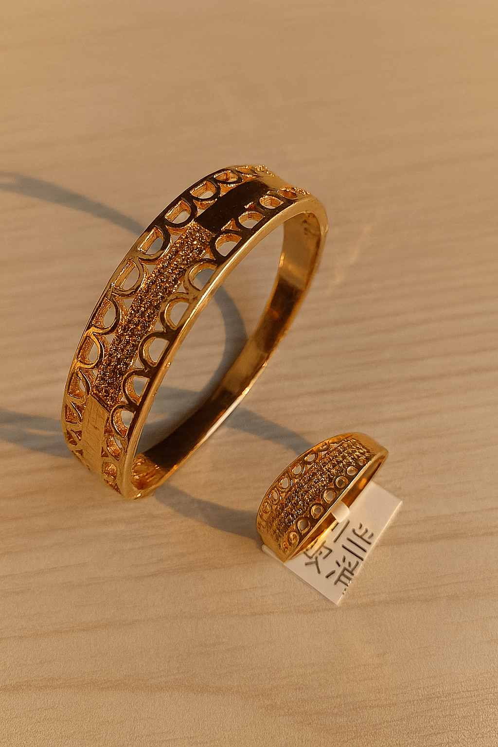 Dual Style Gold-Tone Jewelry Set