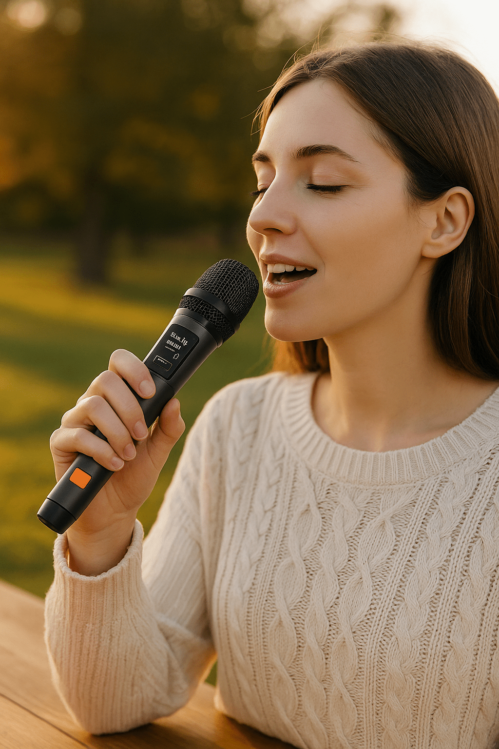 Dual-Use Vocal Microphone