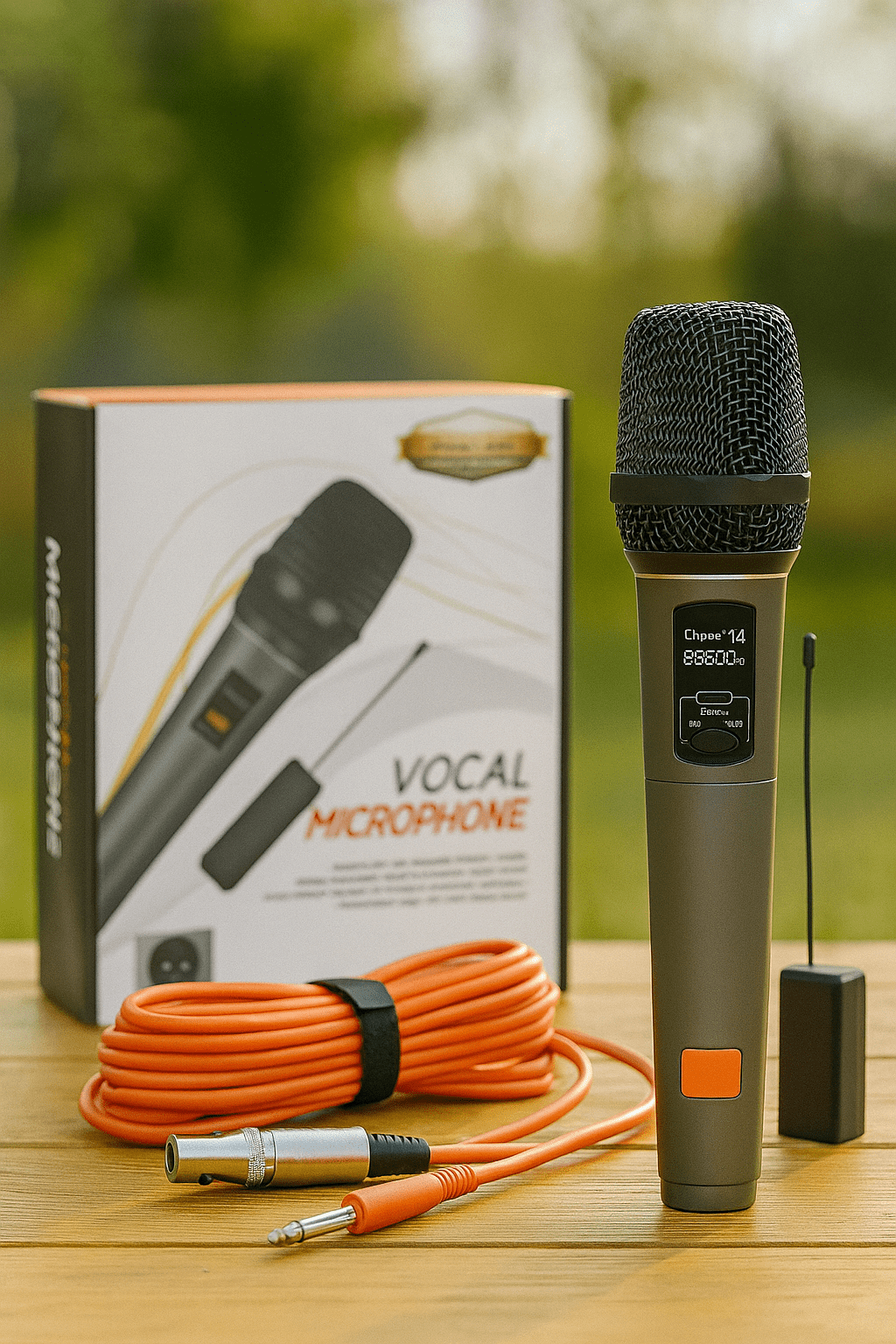 Dual-Use Vocal Microphone