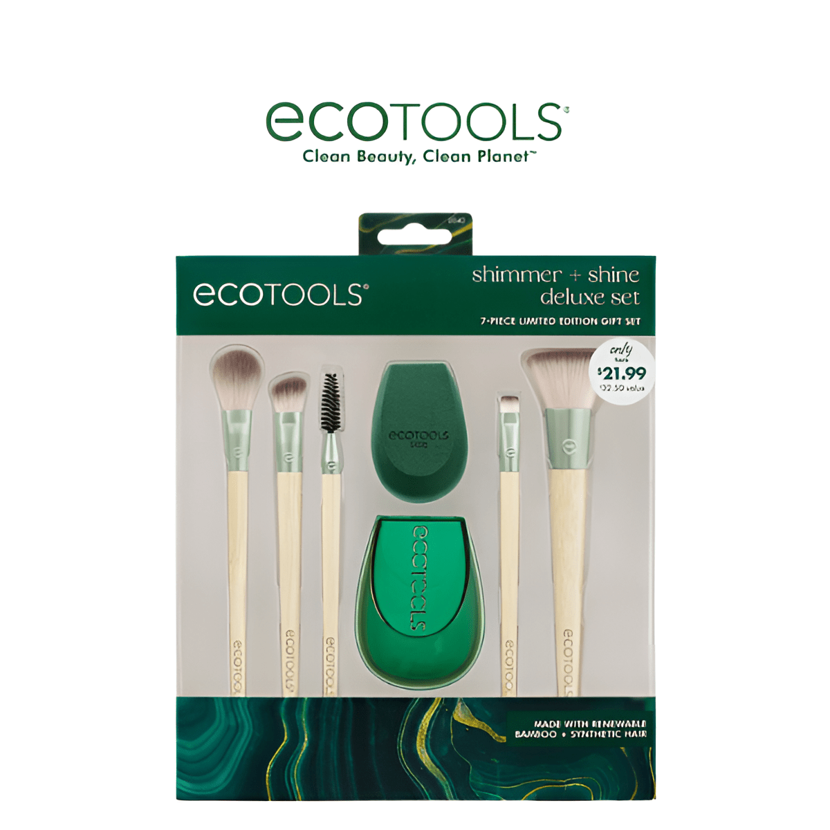 EcoTools - Shimmer + Shine Deluxe Set