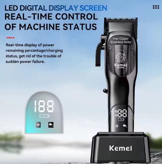 Electric Clipper With Charging Stand ©