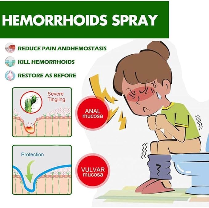 Ellehoe - Herbal Hemorrhoids Spray (Original)