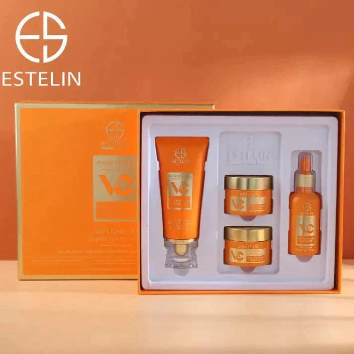 Estelin - Vitamin C Bighting & Anti- aging Skin Care Set