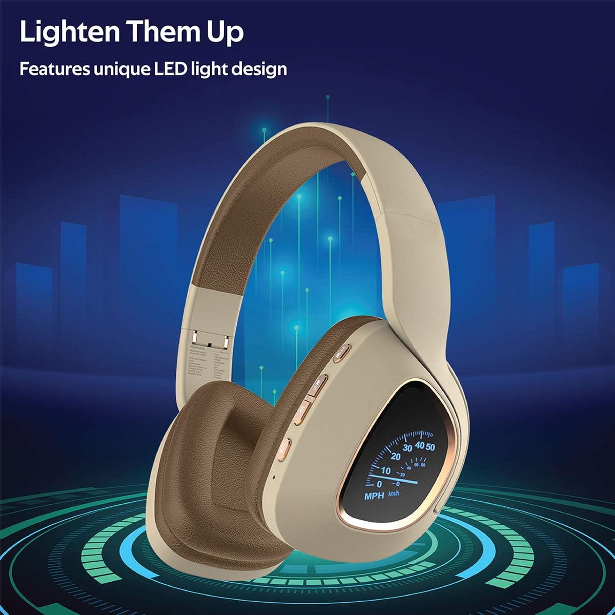 Flashing Wireless Headphones