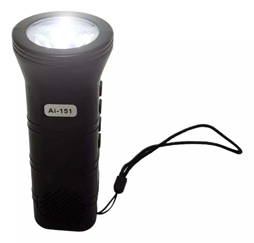 Flashlight Speaker Bluetooth Radio