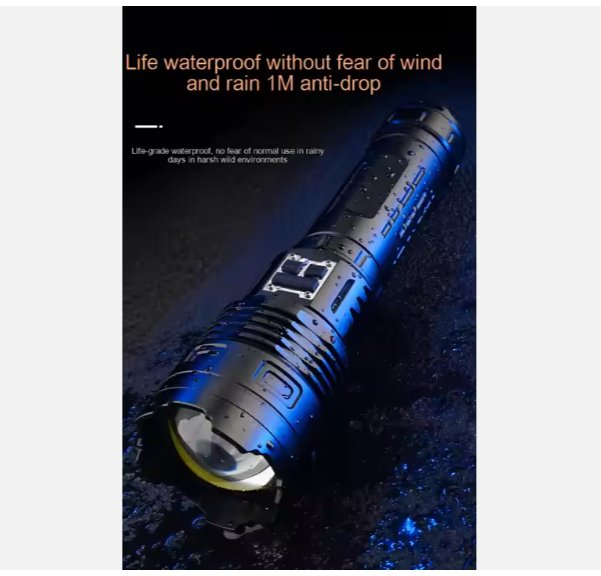 Flashlight With USB Port ©