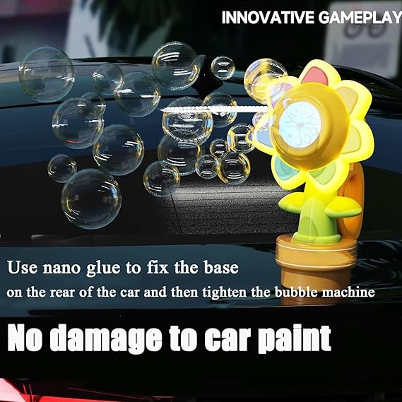 Flower Bubble Machine Toy