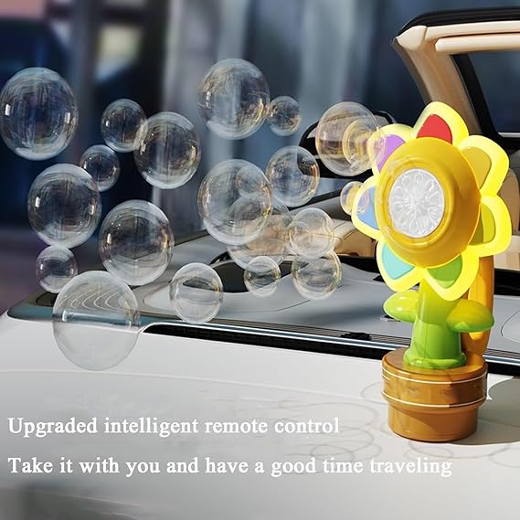 Flower Bubble Machine Toy