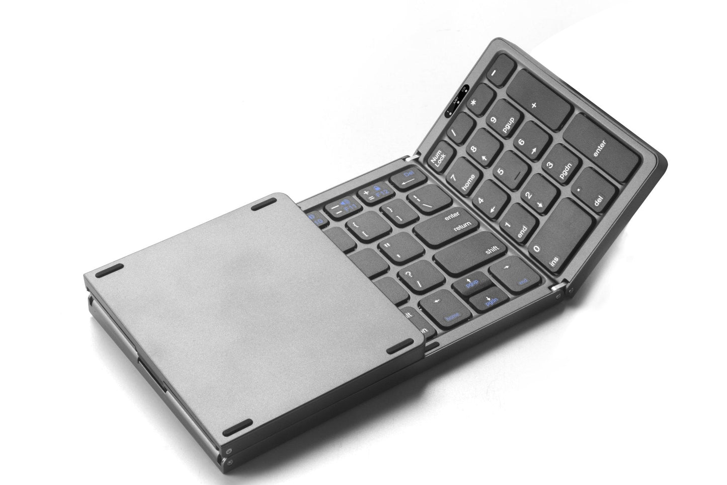 Foldable Bluetooth Keyboard with Touchpad