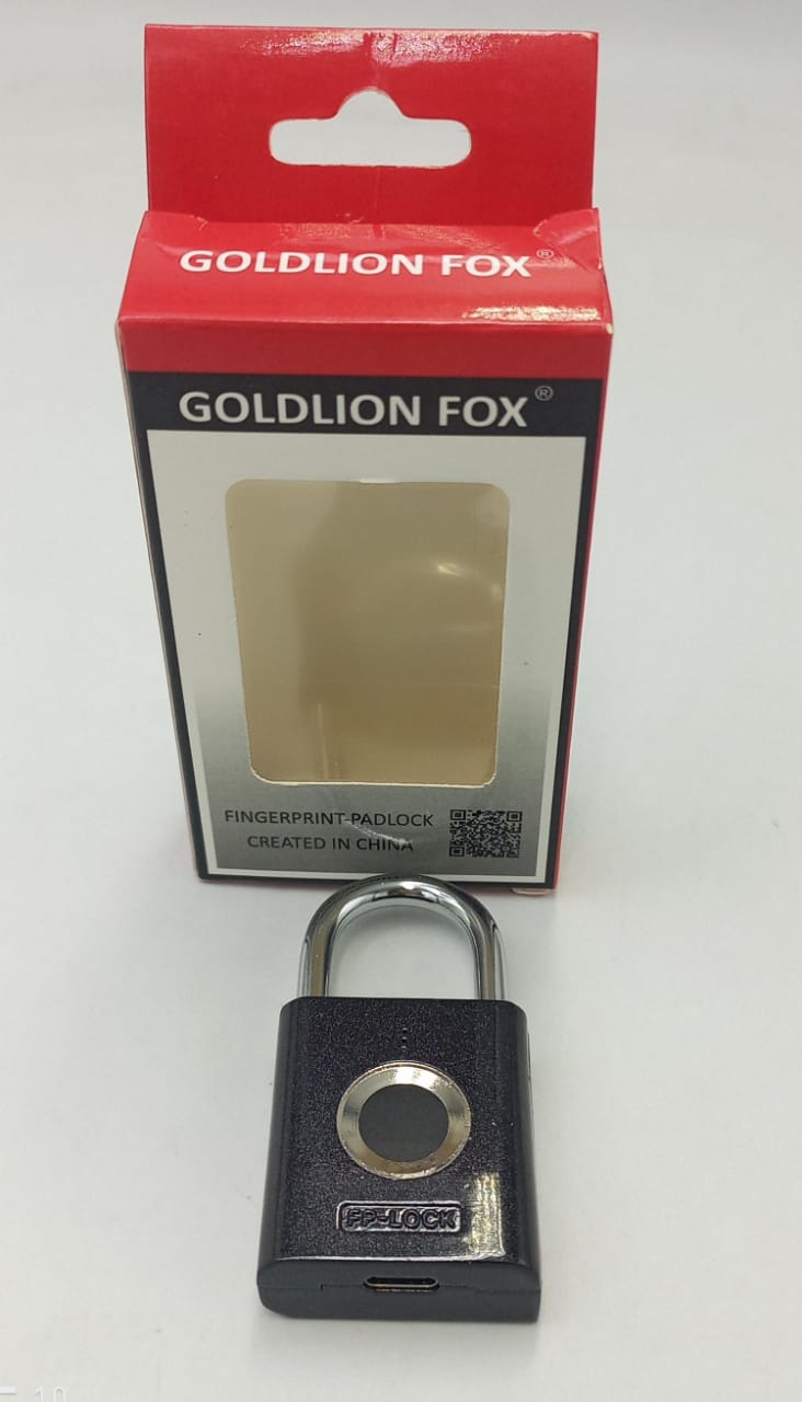 Golden Fox - Fingerprint Padlock