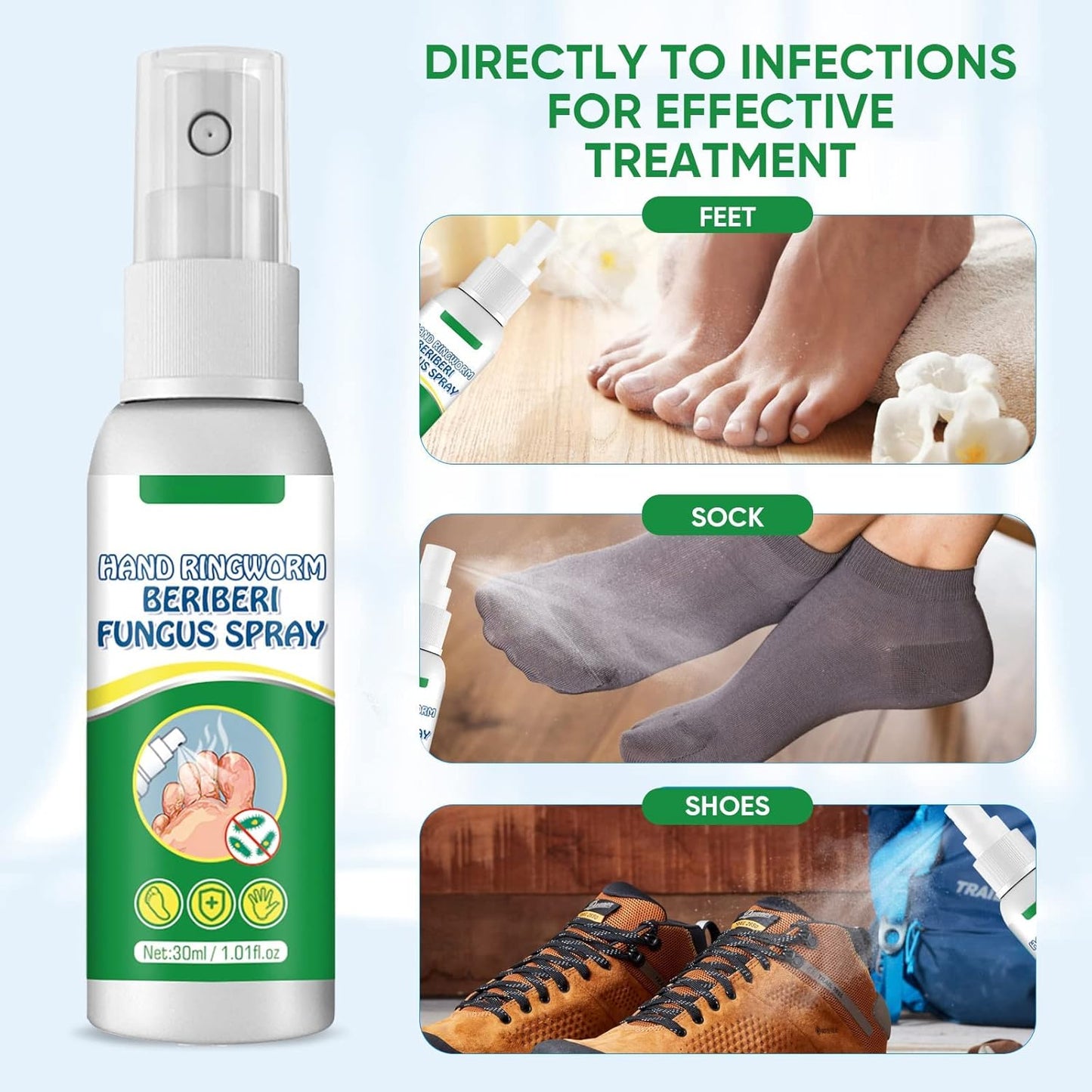 Hand Ringworm Beriberi Fungus Spray (Original)