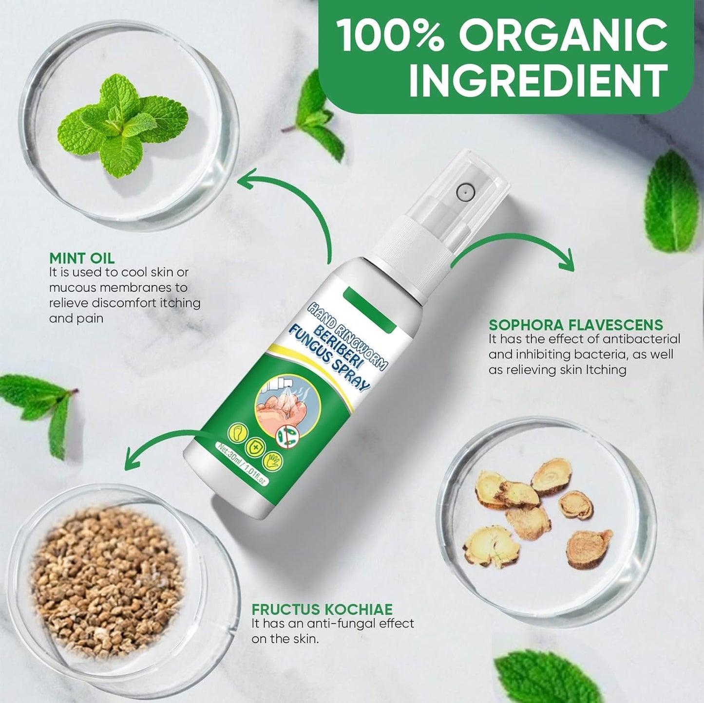 Hand Ringworm Beriberi Fungus Spray (Original)