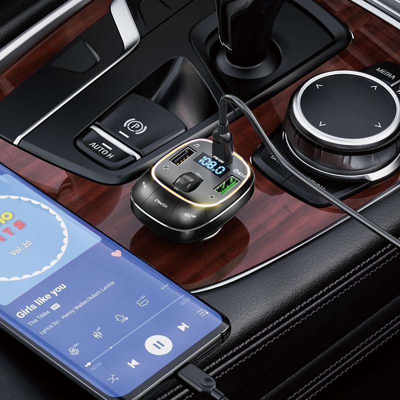 Hoco - Car BT FM Transmitter  (E76)