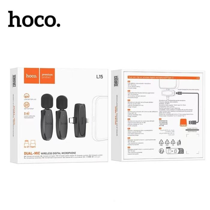 Hoco - Dual Digital Microphone (L15)