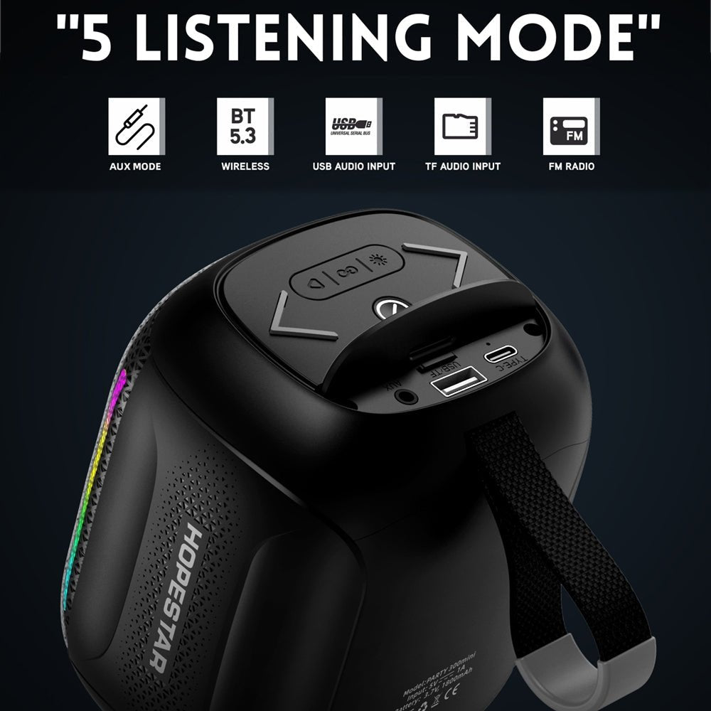 Hopestar - Party 300 Mini Portable Bluetooth Speaker