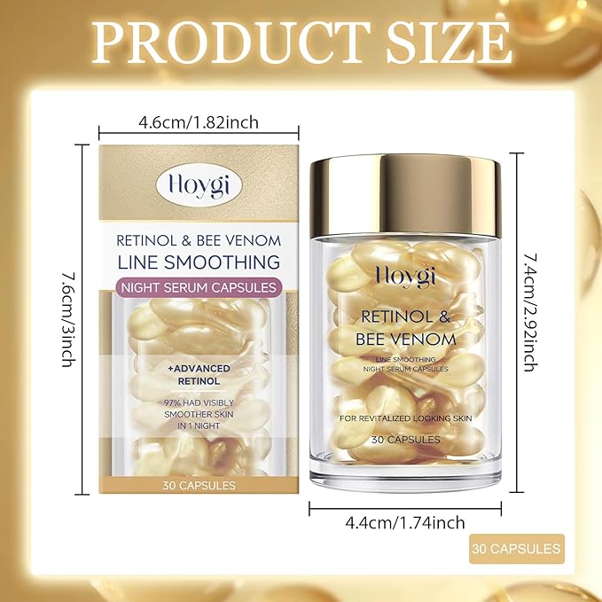 Hoygi - Retinol & Bee Venom Line Capsules (Original)