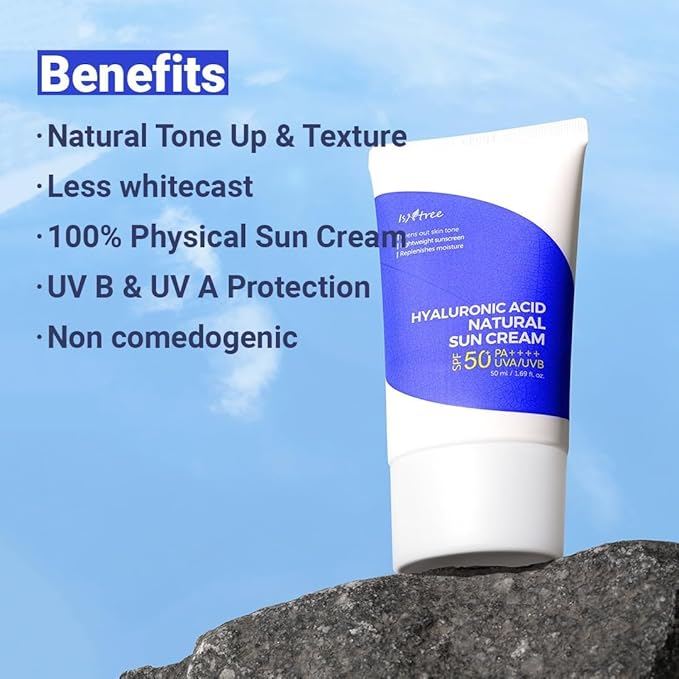 Hyaluronic Acid Natural Sunscreen (SPF 50) (Original)