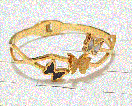 Double Butterfly Women's Bracelet
