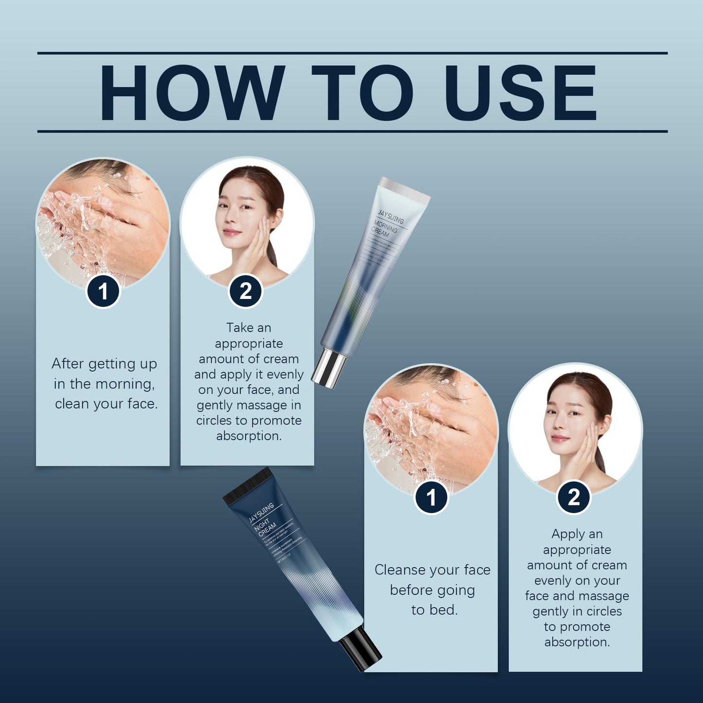 Jaysuing - Day & Night Cream Kit (Original)