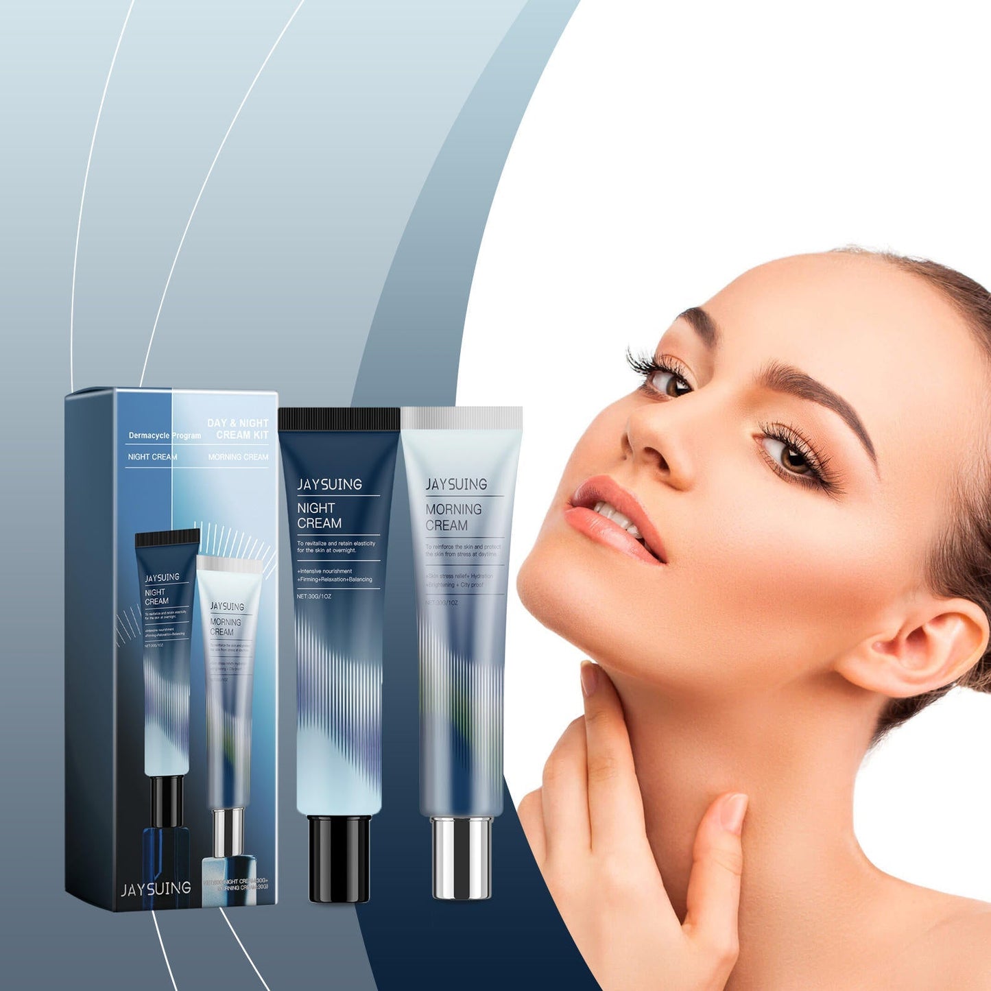 Jaysuing - Day & Night Cream Kit (Original)