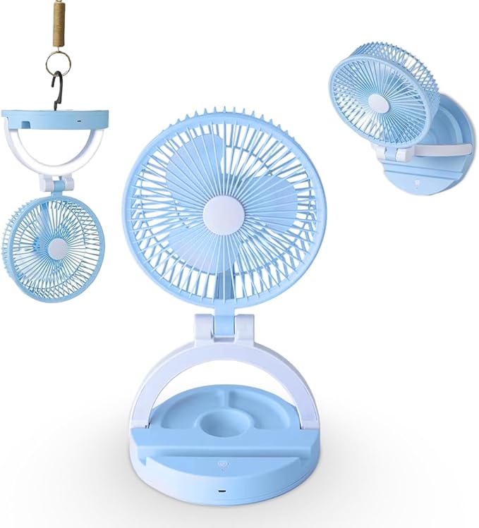 Jiake - Folding Storage Lamp Fan with USB