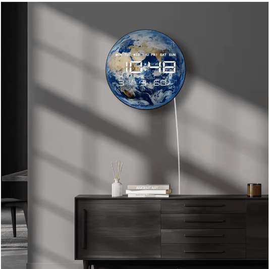Jiugong - LED Planet Electronic Clock ©