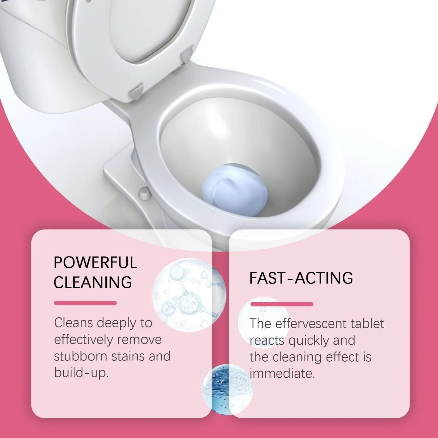 Jue - Fish Toilet Bowl Tablets