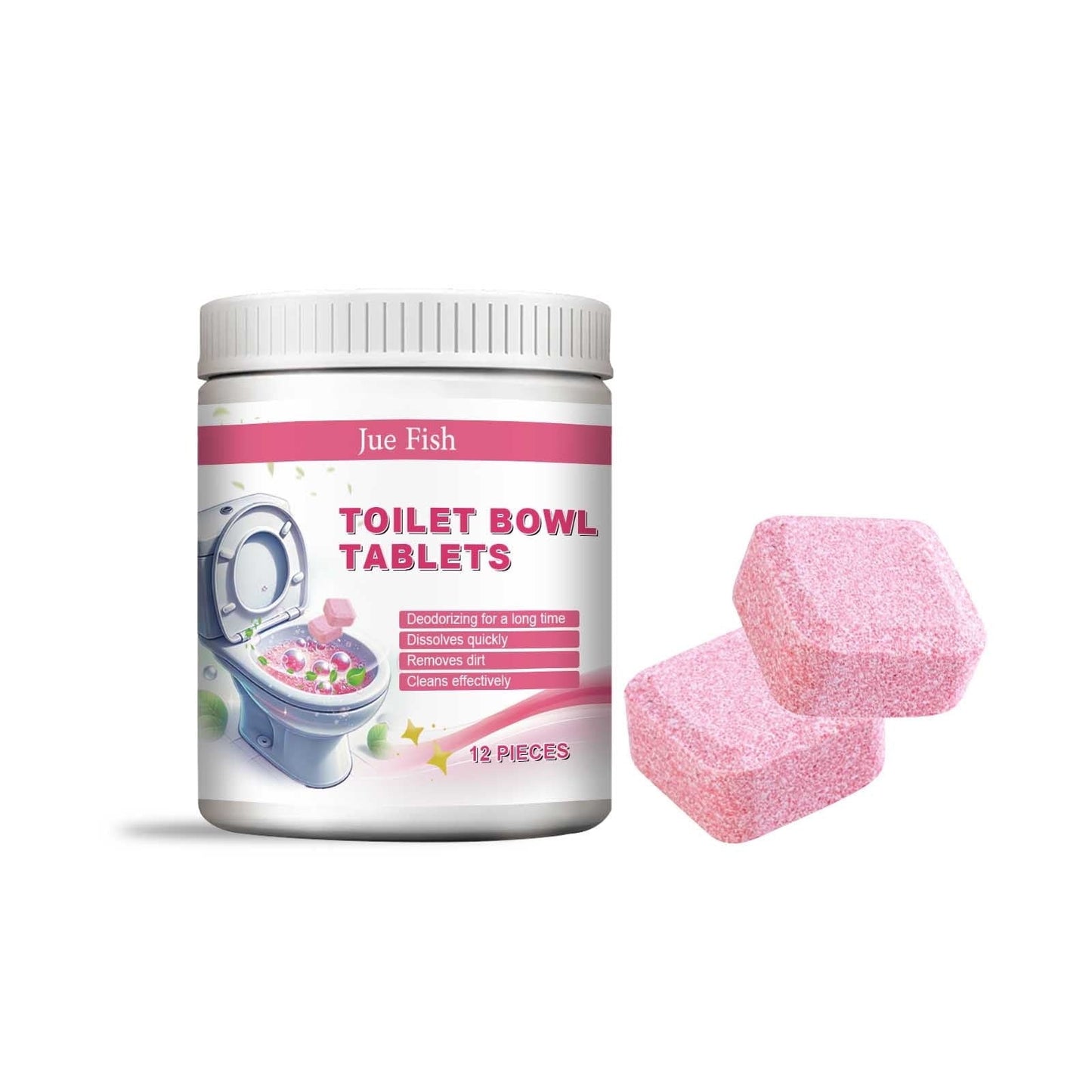 Jue - Fish Toilet Bowl Tablets