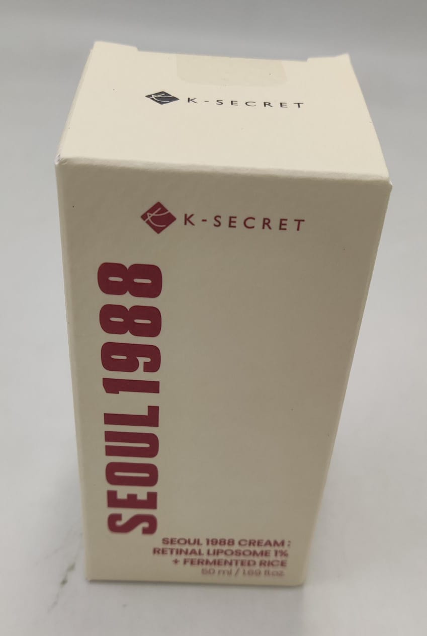 K-SECRET - SEOUL 1988 Cream: Retinal Liposome 1% + Fermented Rice (Original)
