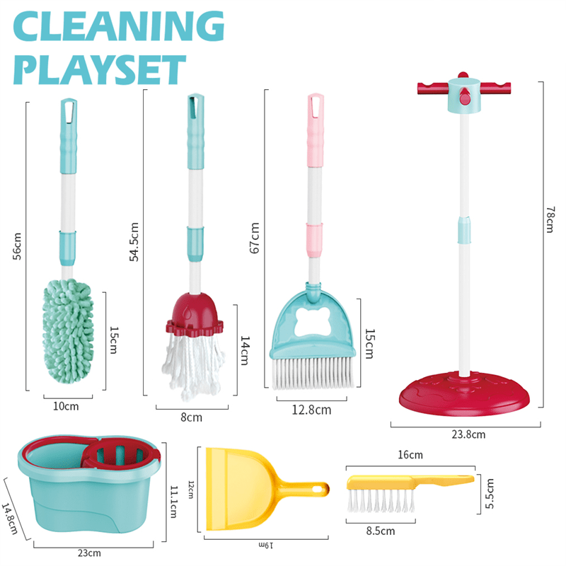 Kids Cleaning Play Set