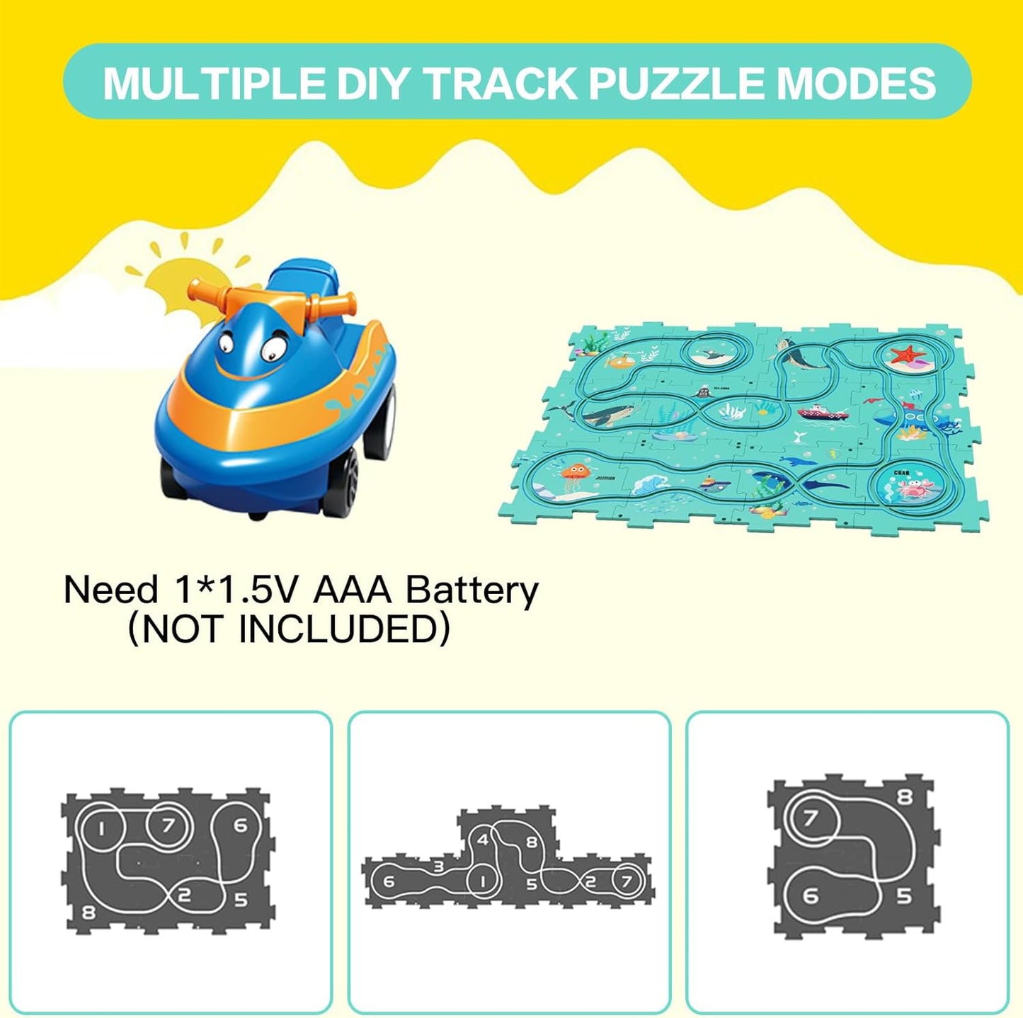Kids Puzzle Assembly Set