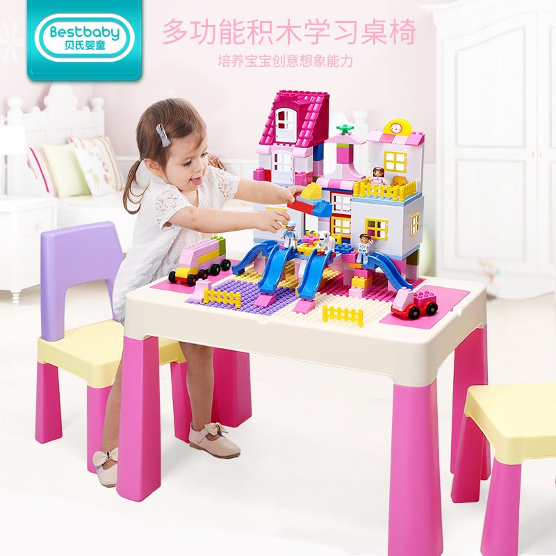 Kid's Table & Chair Playing Set ©