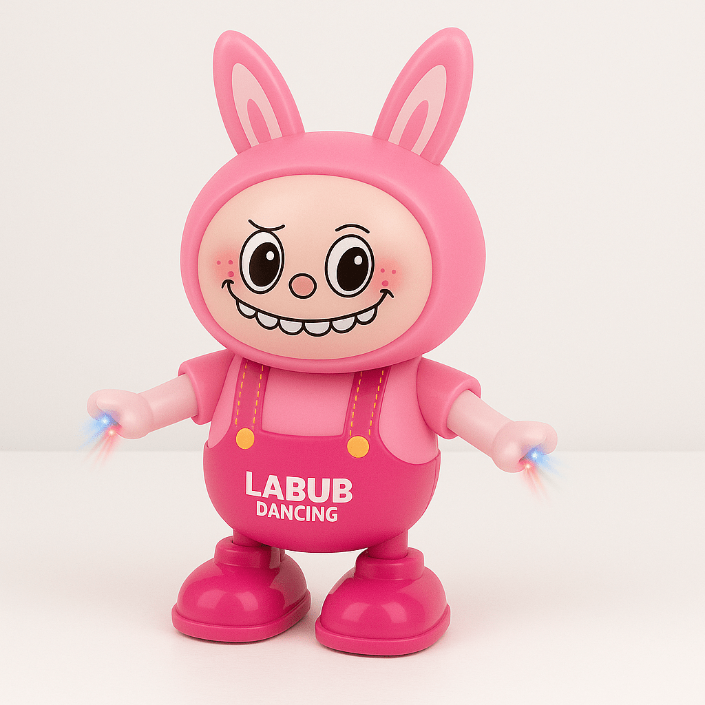 Labubu Dancing - Electric 3D Light & Music Recording Toy