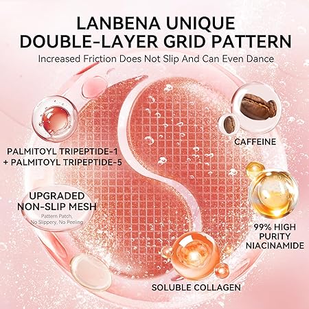LANBENA - Peptides Hydra-Gel Eye Patches (Original)