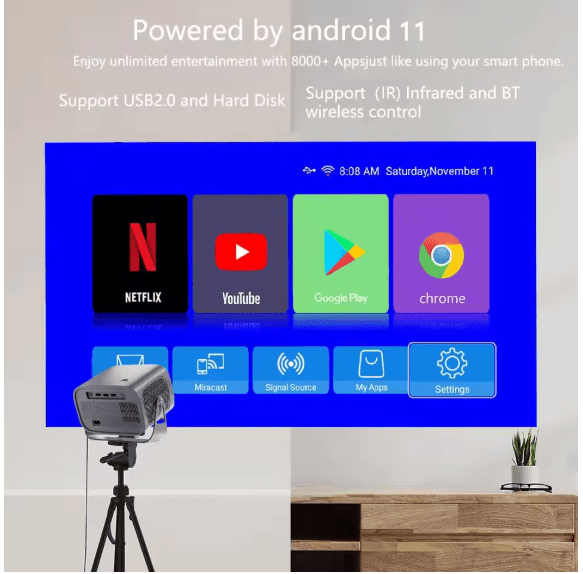 LED - Full HD Smart Projector ©