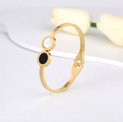 Rome Women's Stainless Steel Bangle