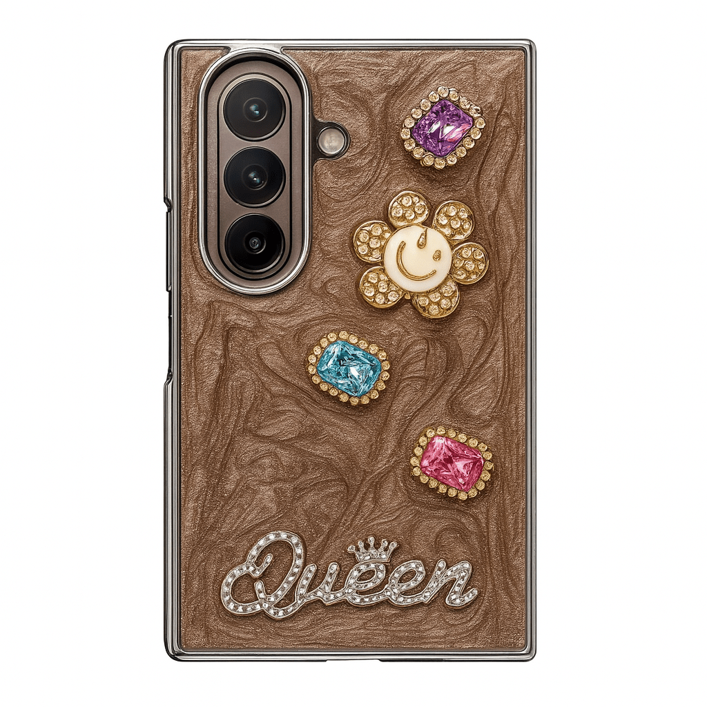 Luxury 3D Rhinestone & Pearl Case