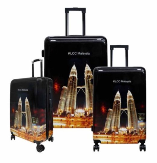 Luxury Luggage 3 Piece ©