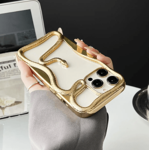 Luxury Snake Frame iPhone Case