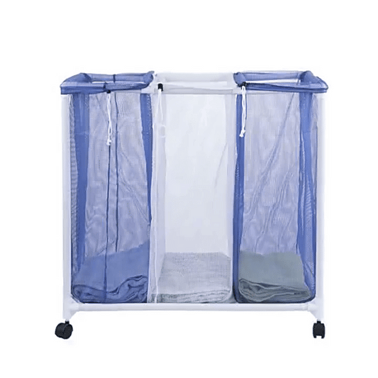 Laundry Basket with Clothing Sorter