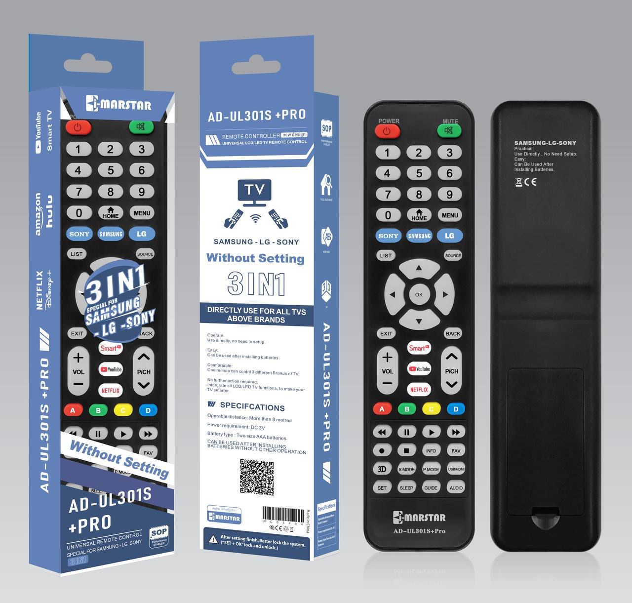 Marstar - Universal TV Remote Series