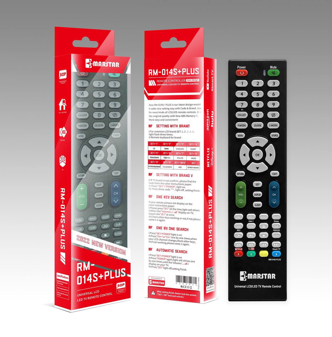 Marstar - Universal TV Remote Series