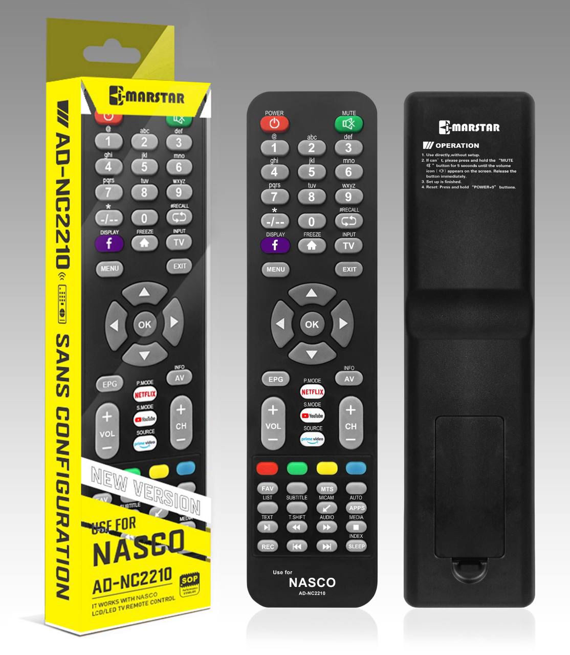 Marstar - Universal TV Remote Series