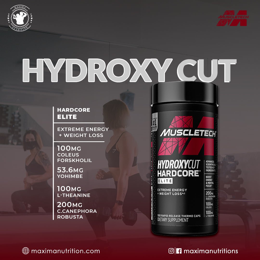 Muscletech- Hydroxycut Hardcore Elite (Original) ©