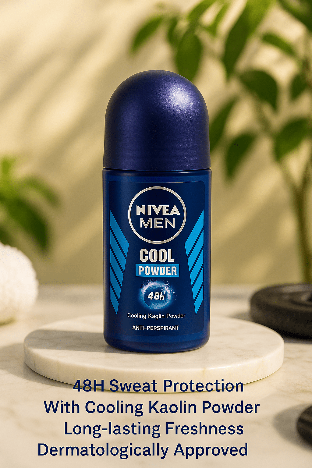 Nivea - Men Cool Powder Roll-On Deodorant (Original)
